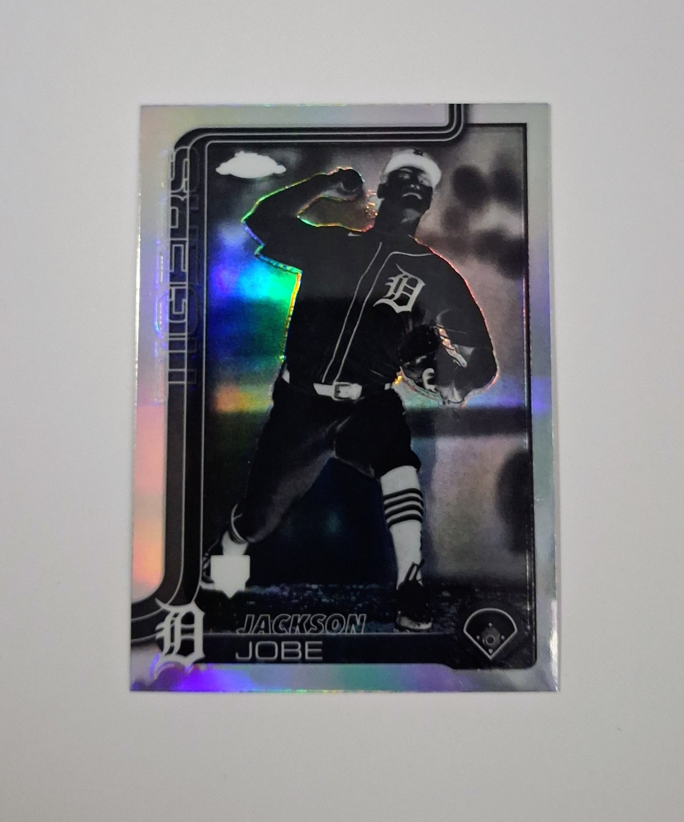 2025 Topps Chrome - Jackson Jobe #249 Negative Refractor (RC)