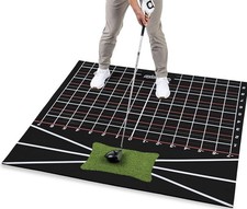 GoSports 5x5 Pure Strike Golf Hitting Mat Swi...