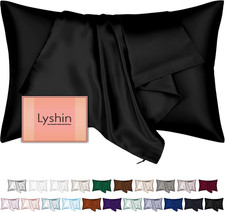 Mulberry Silk Pillow Cases Standard Size with Hidden Zipper, Ultra Smooth and So