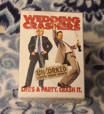 ''Wedding Crashers Uncorked Movie Promo Playing Card'' Deck Wilson Vaughn Sealed