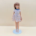 Vintage 1963 Skipper Barbie Doll Straight Leg Mattel Light Brunette Read