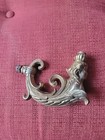 Antique Brass Wall Sconce Fixture — photo 3