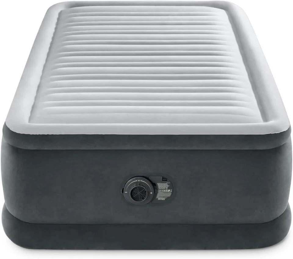 Luftbett mit Fiber-Tech RP, Intex Twin Comfort-Plush aufgeblasene 99x191x46 cm - Bild 2 von 4