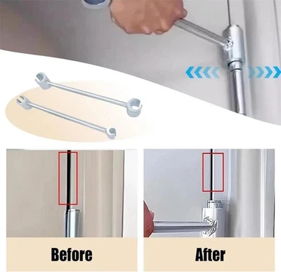 Hinges Gap Adjusting Wrench-Door Hinge Repair Spanner-Adjustable Wrench Tool🏆