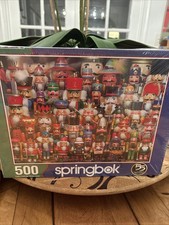 Springbok Nutcracker Collection 500 Piece Jigsaw Puzzle Christmas New Sealed