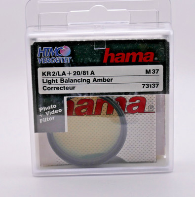 HAMA Filter KR2/LA+20/81 A, d=37mm, NEU!