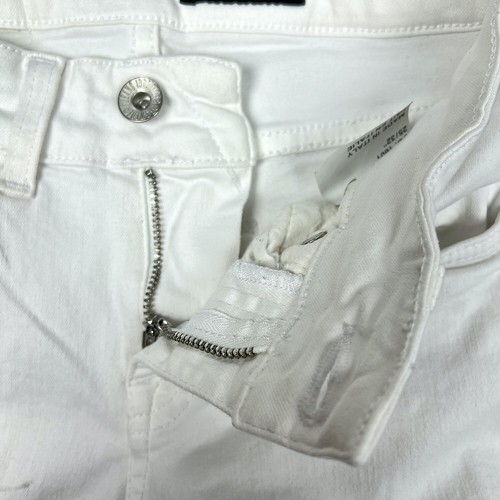 Tiger Of Sweden Jeans Womens 25x30 White Kate Slim Skinny Made In Italy Zip Fly - Picture 10 of 21