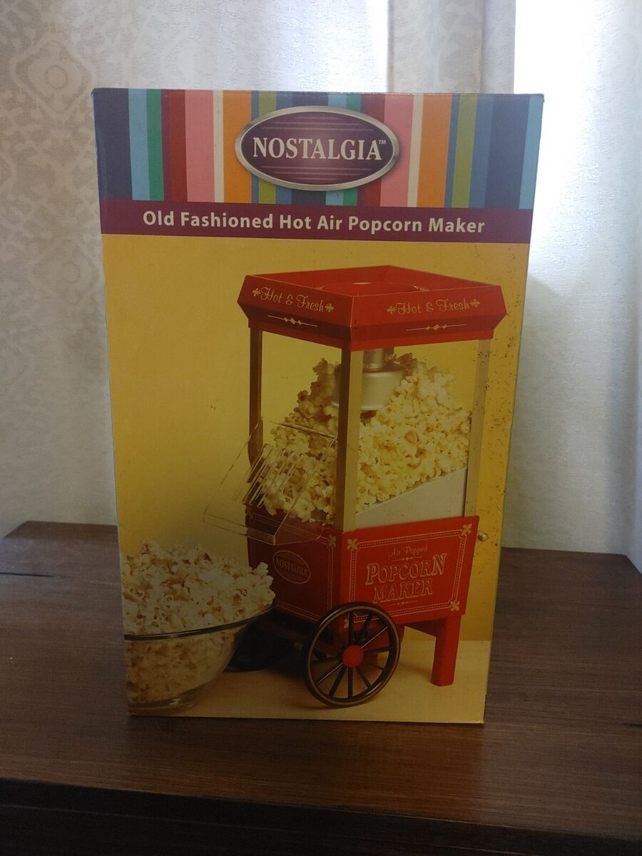 NOSTALGIA OFP801 Old Fashioned Popcorn Maker Tabletop NOSTALGIA OFP801 Old Fashioned Popcorn Maker Tabletop