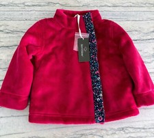Neu mit Etikett - MerriMane Kleinkind Mädchen rosa mit Blumenbesatz Party Jacke Größe 2