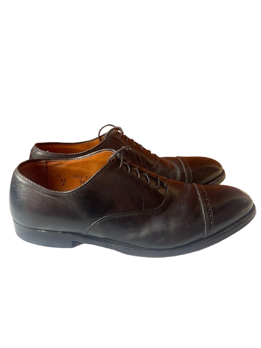 ALDEN 901 Black Leather Cap Toe Oxford Dress Shoes Size 10 ALDEN 901 Black Leather Cap Toe Oxford Dress Shoes Size 10