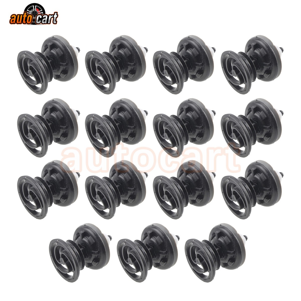 15pcs Door Trim Panel Retainer Clip 7L6-868-243 Fits For Audi
