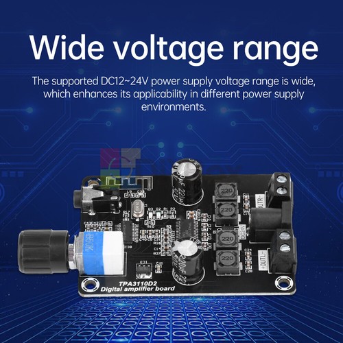 DC12-24V TPA3110D2 Bluetooth Digital Audio Power Amplifier Board 2channel 30W*2 - 第 9/15 張圖片