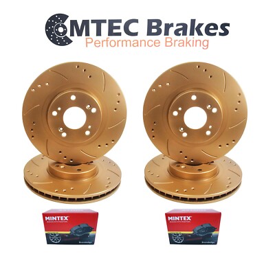Ford Mondeo 07-12 MK4 Gold Edition Bremsscheiben Vorne Hinten Mit Pads