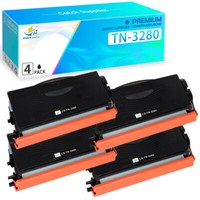 4X Toner Compatible With Brother TN-3280 HL-5380 D HL-5380 Dn HL-5380 Dw