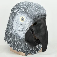 Cosplay Parrots Animals Masks Full Head Halloween Masquerade Fancy Dress Props