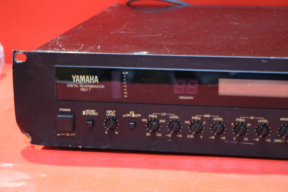 Vintage YAMAHA REV 7 Digital Reverb Reverbrator from Japan U1720 221012 - Image 2 of 4