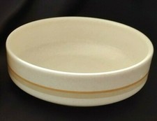 SET OF 2 LENOX TEMPERWARE BRUSHWORK  BEIGE CEREAL BOWLS 6 1/8"