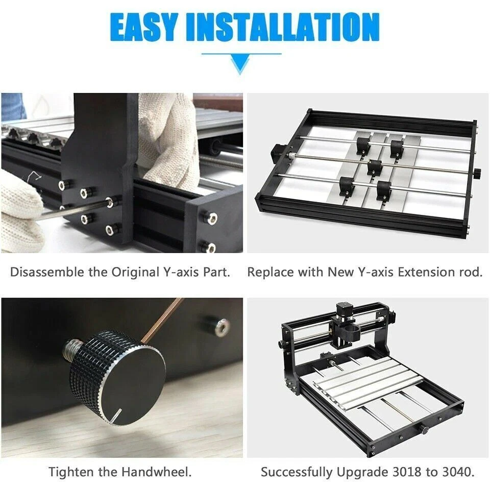 CNC 3018Pro Y-Axis Extension Kit Upgrade to 3040 For DIY Milling Machine Router - Image 4 of 4