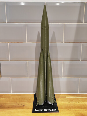 Sowjetische Rakete R7 ICBM Schiff Rakete Modell Maßstab 1:72 465mm 18inch