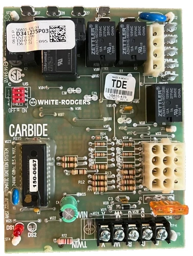 50A55-476 Emerson Furnace Control Circuit Board 150-0667