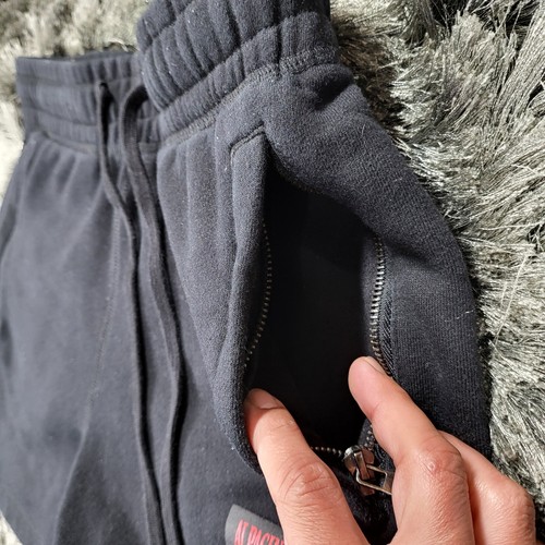 Scarface X Shoe Palace Sweat Shorts Herren S schwarz Fleece Baumwolle Grafik Kordelzug - Bild 3 von 21
