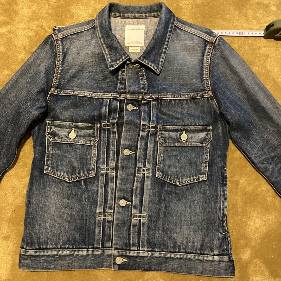visvim 0120005006002 SS 101 JKT DMGD-1001 Denim jacket size visvim 0120005006002 SS 101 JKT DMGD-1001 Denim jacket size