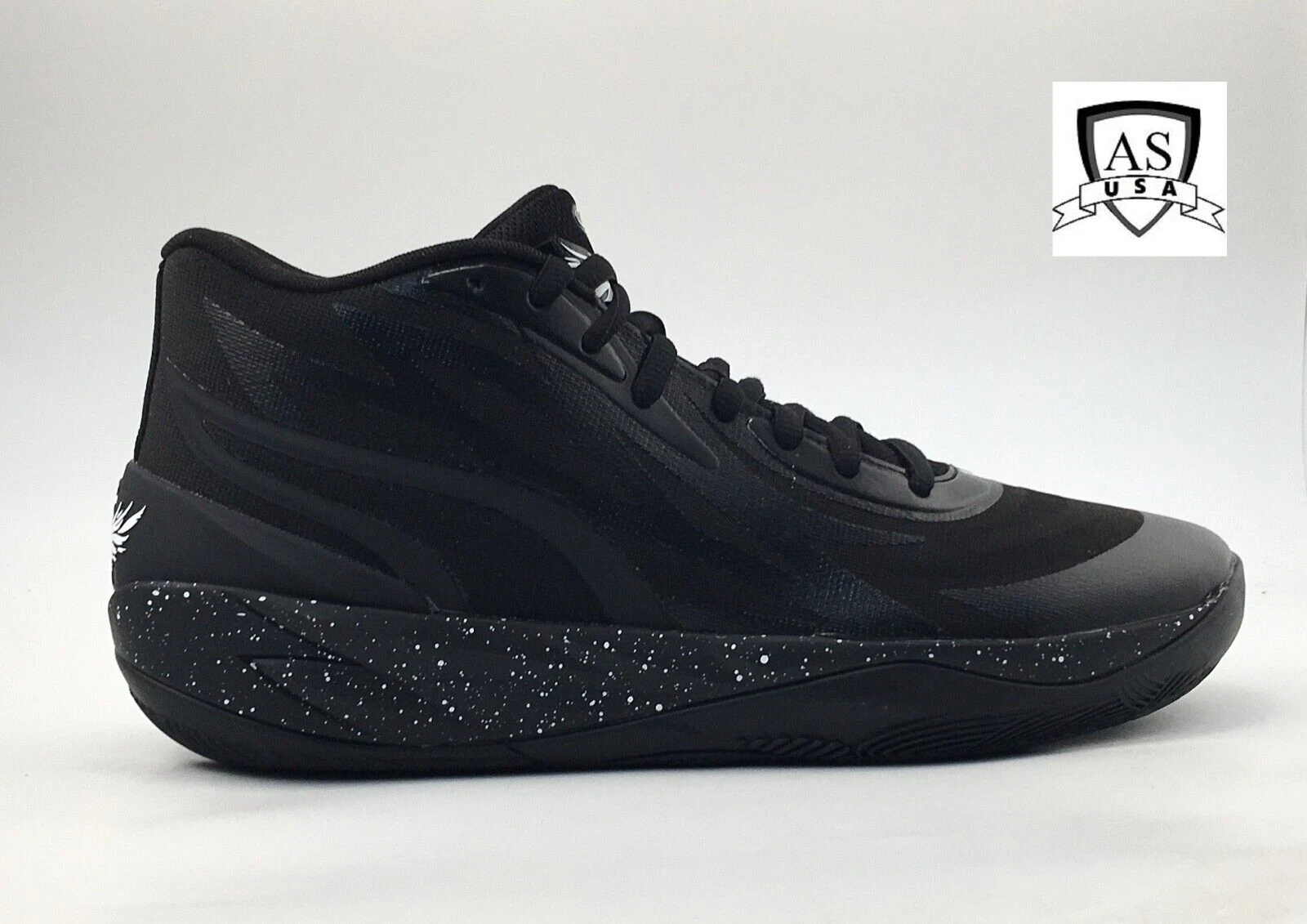 MBT Puma MB.02 Scarpe da Basket Uomo Nero Sneakers Scarpe da Ginnastica 37942001