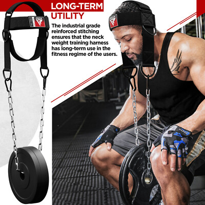 Harnais De Tête En Néoprène RDX Pour Musculation Et Levage De Poids