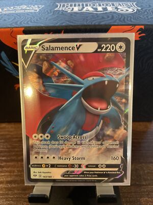 salamence v pokemon card value Amazon.com: Pokemon - Salamence V - 143/189