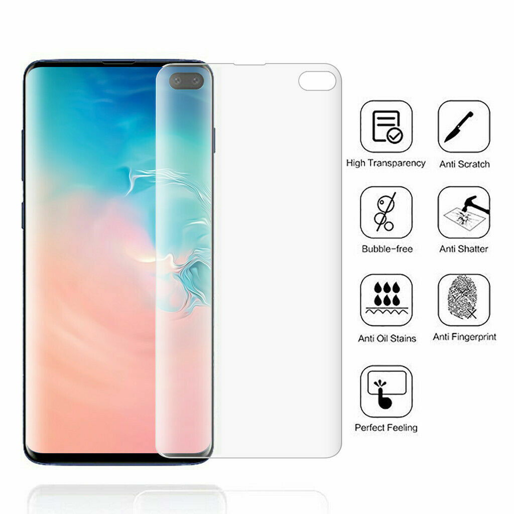 2PK] Samsung Galaxy S22 S21 S20 Plus 5G Full Coverage Screen