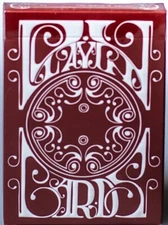 Dan & Dave Smoke And Mirrors Rouge Playing Cards (2013)