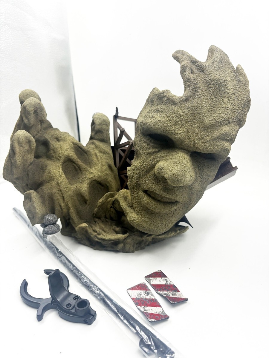 ホットトイズ　サンドマン　台座 Hot Toys Spider-Man Deluxe Edition Sandman Base Stand Friendly
