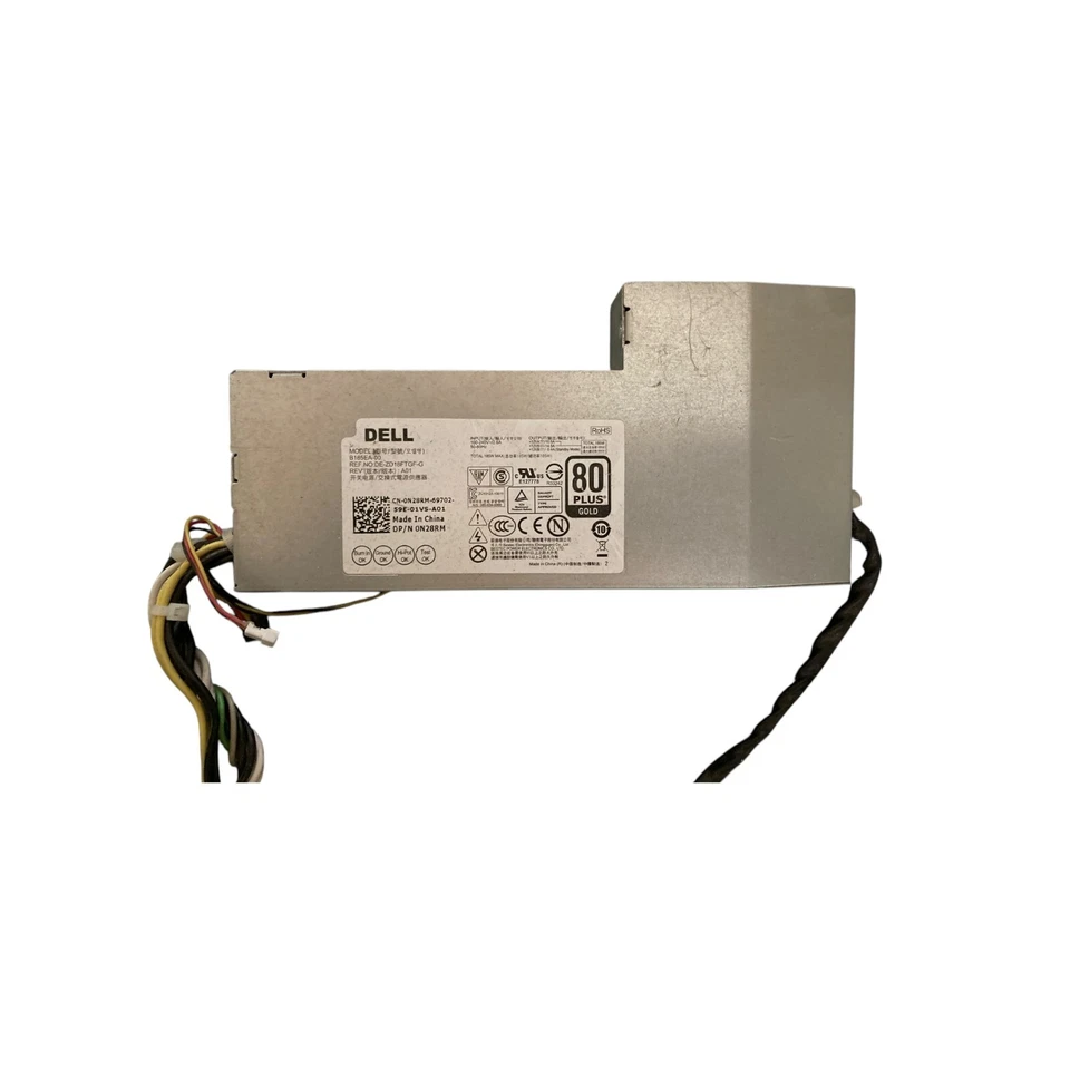 Dell B185EA-00 185W SFF Power Supply 🔌 100-240V | 80 PLUS GOLD | Rev A01 - Image 2 of 3