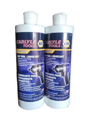 Get 2 air tool lubricant  765-1400 16oz = 32oz Numatic Oil