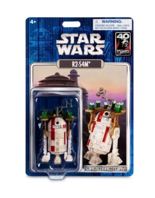 希少⭐︎Disney star wars droid factory フィギュア NEW Star Wars Return of the Jedi 40th R2-S4M Droid Factory Figure