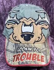 Buck Wear Looking For Trouble Youth Toddler Baseball Cap Hat Hook and Loop