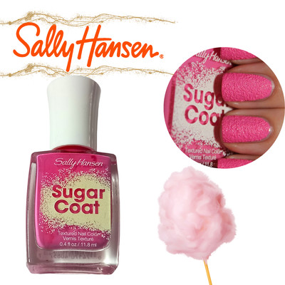 Sally Hansen Sugar Coat Nail Color - Textured Finish - Cotton Candies