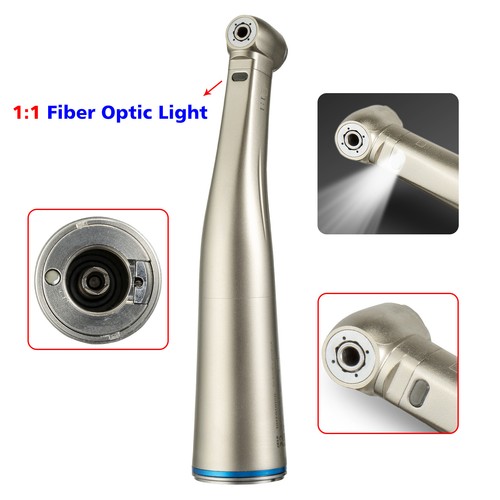 Dentale 1:1 Bassa Velocità LED Fibra Ottica Contra Angolo Manipolo/Rotore Cartuccia YBB - Foto 14 di 44