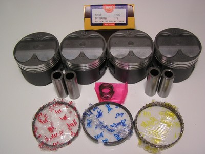 NIPPON RACING JDM HONDA PRELUDE TYPE S PISTONS H22A H22A4 OVERSIZE 87.25MM +.010