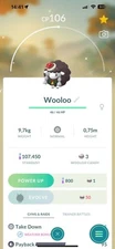 Shiny Wooloo Holiday Attire - mini P T C 80k stardust