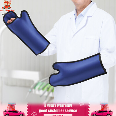 1 Pair X-ray Protective Gloves Radiation Resistant Lead Glove Open-fingered Type