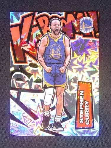 2021-22 Panini Crown Royale Stephen Curry #3 Kaboom Case Hit SSP MINT