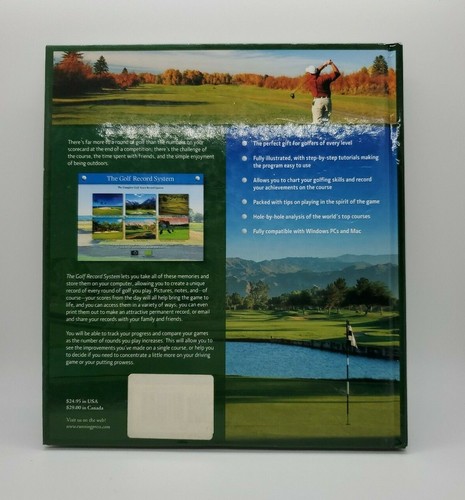 The Golf Record System: Create a Permanent Record of Every Round. 2009 - Picture 2 of 3