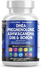 Clean Nutraceuticals DHEA 200Mg Supplement Pregnenolone 100Mg (60 Count)