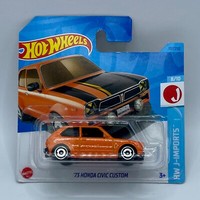 Hot Wheels '73 Honda Civic Custom 117/250 Hw J-IMPORTS 8/10 HKK67