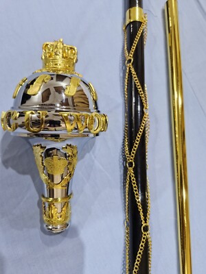 SI - DRUM MAJOR'S MACE/STAVE ( CUSTOMIZED )