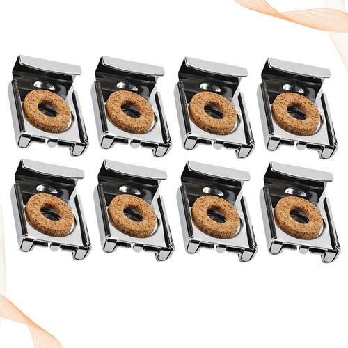8 Pcs Wall Hooks for Hanging Removable Mirror Brackets Mount Clamps - Picture 10 of 11