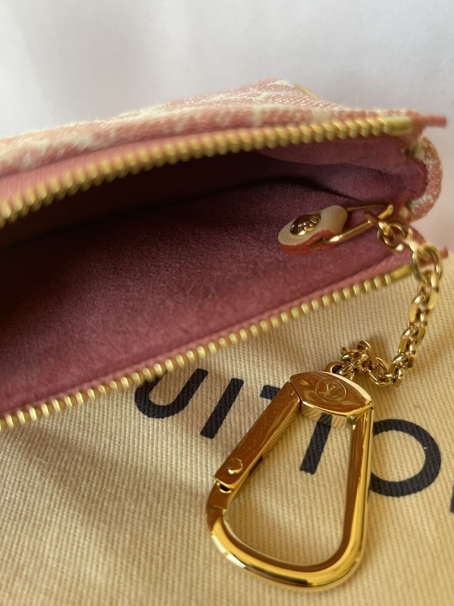 Louis Vuitton Micro Pochette Accessoires Denim Rose Pink Louis Vuitton Micro Pochette Accessoires Denim Rose Pink
