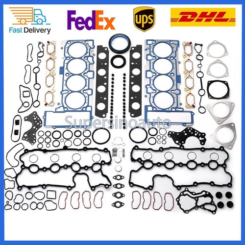 Engine Pistons/ Overhaul Rebuild Kit/Timing Chain Kit For VW Audi A8 Q7 S5 4.2L - Picture 2 of 34