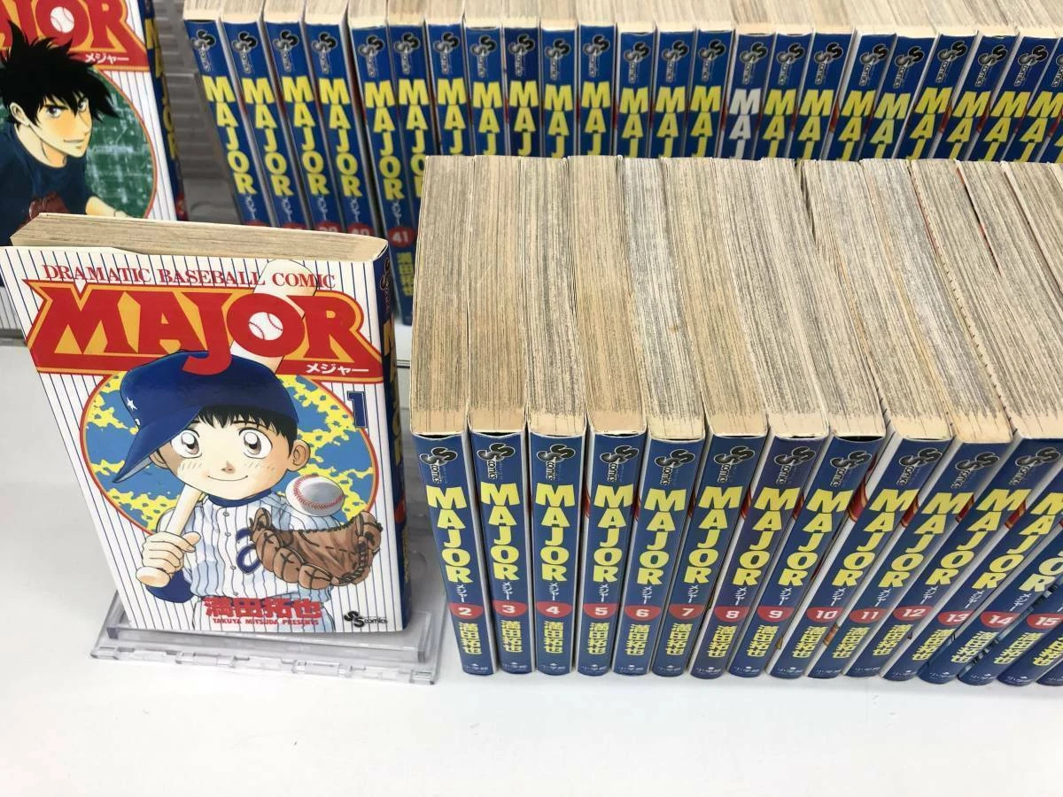 Used Japanese Comics Complete Full MAJOR baseball vol. 1-78
